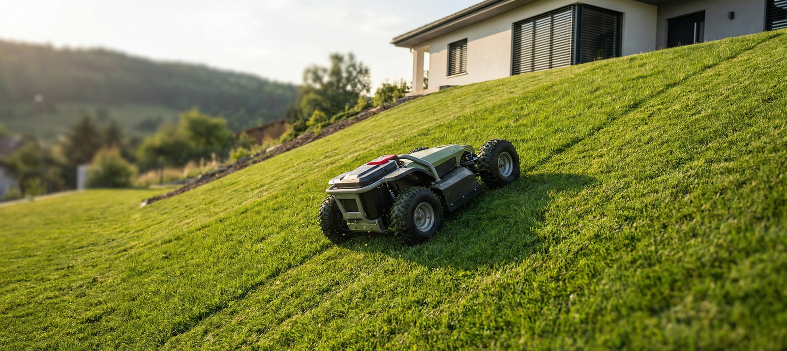 Pelouse en pente forte (plus de 40%) : Quel robot sans fil peut vraiment grimper en 2026 ?