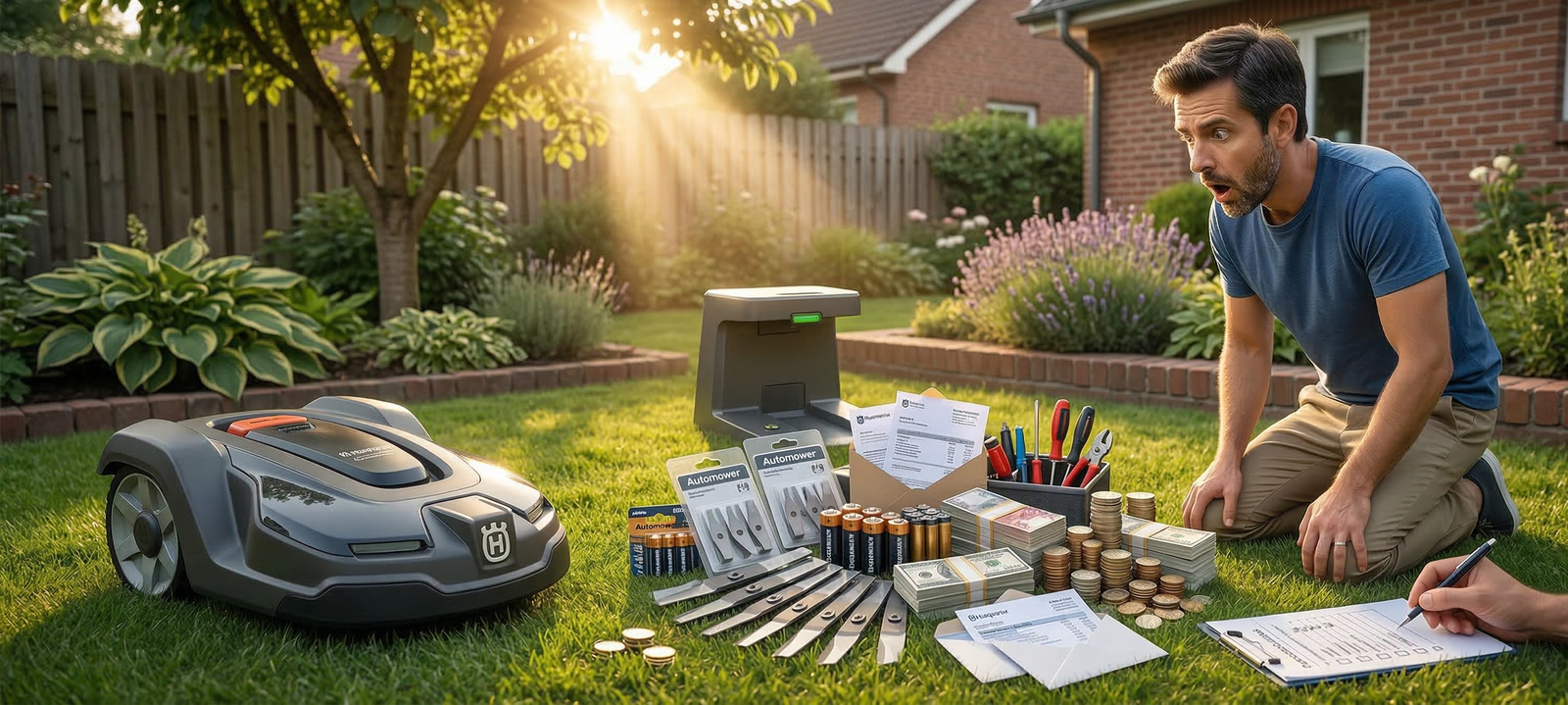 J&rsquo;ai calculé combien me coûte VRAIMENT mon robot tondeuse sans fil (La vérité va vous surprendre)